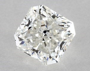 1.00 Carat H-VS2 Square Radiant Cut Diamond